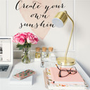 Wallprint Confetti & Cream - Create your own sunshine
