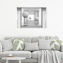 Canvasbillede, Bolde i 3D-tunnel