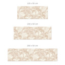 Stænkplade til køkken med palmer i en beige jungle - Bloomery Decor