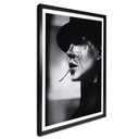 Plakat Schaller - Dama w czerni