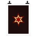 Plakat Kubistika - Poinsecja
