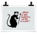 Plakat Banksy - Out Of Bed