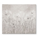 Fornuisafdekplaat wilde bloemenweide met vlinders in Scandinavisch design - Ms Tiff