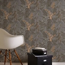 Architects Paper Floral Impression - Papier peint intissé fleuris, gris