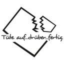 Wandtattoo Tüte auf...drüber...fertig