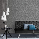 Elle Decoration Fleecetapet Antracitgrå