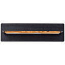 Wandleuchte Elea, braun, 35 x 15,1 cm, Holz Wandlampe
