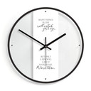 Horloge murale en verre - Many things in life 02