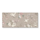 Stænkplade til køkken Kraner i kirsebærblomstervælde Beige - Bloomery Decor