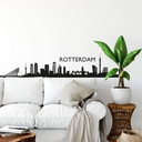 Muursticker Rotterdam Skyline