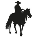 Sticker mural - Cowboy 3