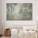 Canvas schilderij Betoverd Bos - Ms Tiff