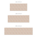 Stænkplade til køkken med vintage engblomster - Beige - Bloomery Decor - Udtrækkelig