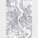 Fototapet - Kort over Köln