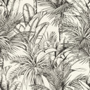 Papier peint intissé Rasch, papier peint à motifs Salsa noir et blanc