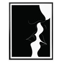Plakat Nordic Creators - Black Kiss