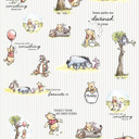 Tapet - Winnie the Pooh Stripes - 200 x 280 cm