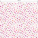 Farverigt tapet med konfetti mønster - pink