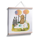 Plakat Loske - Piknik dla trzech osób