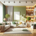 Pintura interior verde semimate I Green Grape | crear armonía en la habitación | LA COCINA DE COLOR