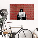 Glasbillede - Banksy - Keep Coins