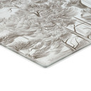 Glasschilderijen Bos met boslandschap in beige - Ms Tiff