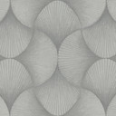 metallic tapet, non-woven tapet Sky Lounge sølvgrå 10,00x1,06 m
