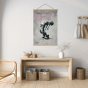 Affiche textile Danseur Street Art Freedom Within - Habib