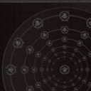 Tapeta z włókniny Versace I Love Baroque Medusa Circles Black Grey noble