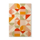 Plakat drewniany Bauhaus Fun Pastel - Bré