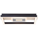 Deckenleuchte Aras, braun, 27,5 x 29,5 cm, Metall Lampe