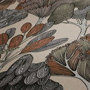 Architects Paper Floral Impression - Papier peint intissé jungle, beige