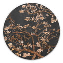 Tableau sur alu-Dibond rond van Gogh - Fleur d'amandier en automne