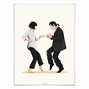 Plakat Tohmé - Pulp Fiction