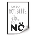 Wallprint Und mein Leben so...