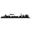 Wandtattoo Münster Skyline