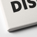 Leinwandbild Retro Disco Vibes Typografie - Kerr-Dineen