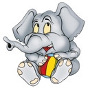 Sticker mural - Éléphant Benny
