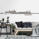 Wandtattoo Dresden Skyline