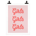 Plakat z hasłem Kerr-Dineen - Girls Girls Girls