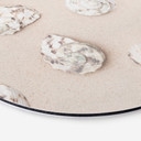 Tableau sur alu-Dibond rond 1X Studio - Sur la plage