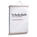 Poster Grammatik - Schokolade