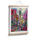 Plakat Zamart - New York Empire State Building - styl Rizzi