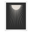 Plakat Orara Studio - Minimalistyczny księżyc