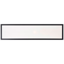Deckenleuchte Clara, schwarz, 100 x 25 cm, Metall LED Deckenleuchte, Neutralweiß