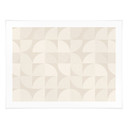 Plakat półokrągły w stylu retro - Bloomery Decor
