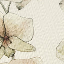 Vliestapete florales Aquarell-Design mit Blüten & Schmetterlingen in Pastell