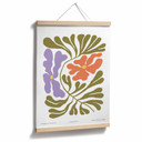 Plakat abstrakcyjne kwiaty w stylu retro - Treechild