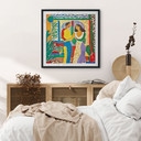 Plakat Lovers - Inspirowany Matisse'em - Zamart - Kwadratowy