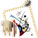 Plakat Kandinsky - Fioletowy